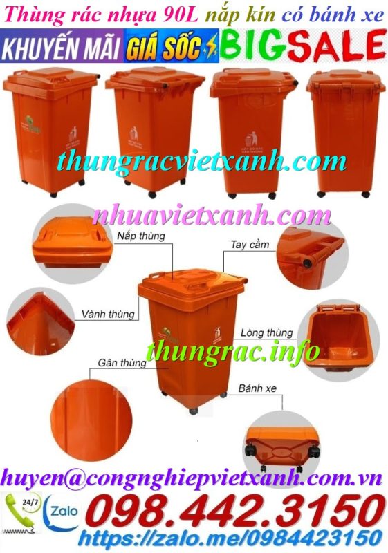 Thùng rác Việt Xanh – thùng rác công nghiệp, thùng nhựa, khay nhựa, nhựa công nghiệp