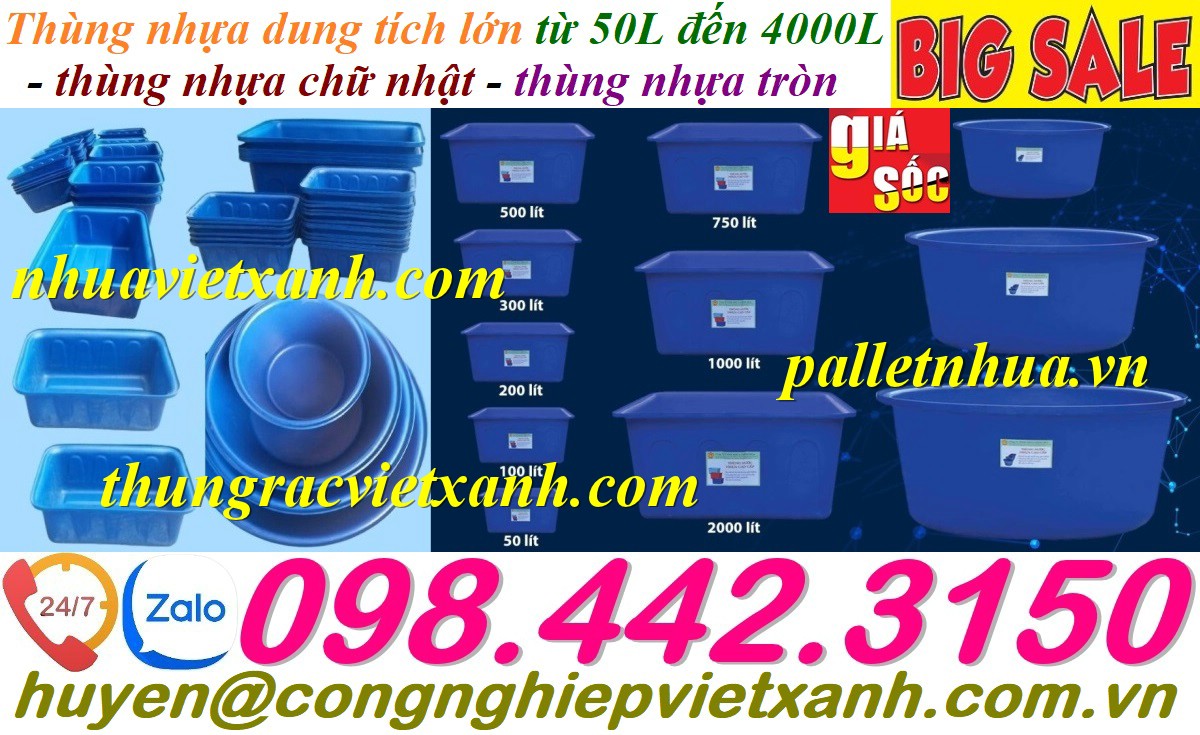 Thùng rác Việt Xanh – thùng rác công nghiệp, thùng nhựa, khay nhựa, nhựa công nghiệp