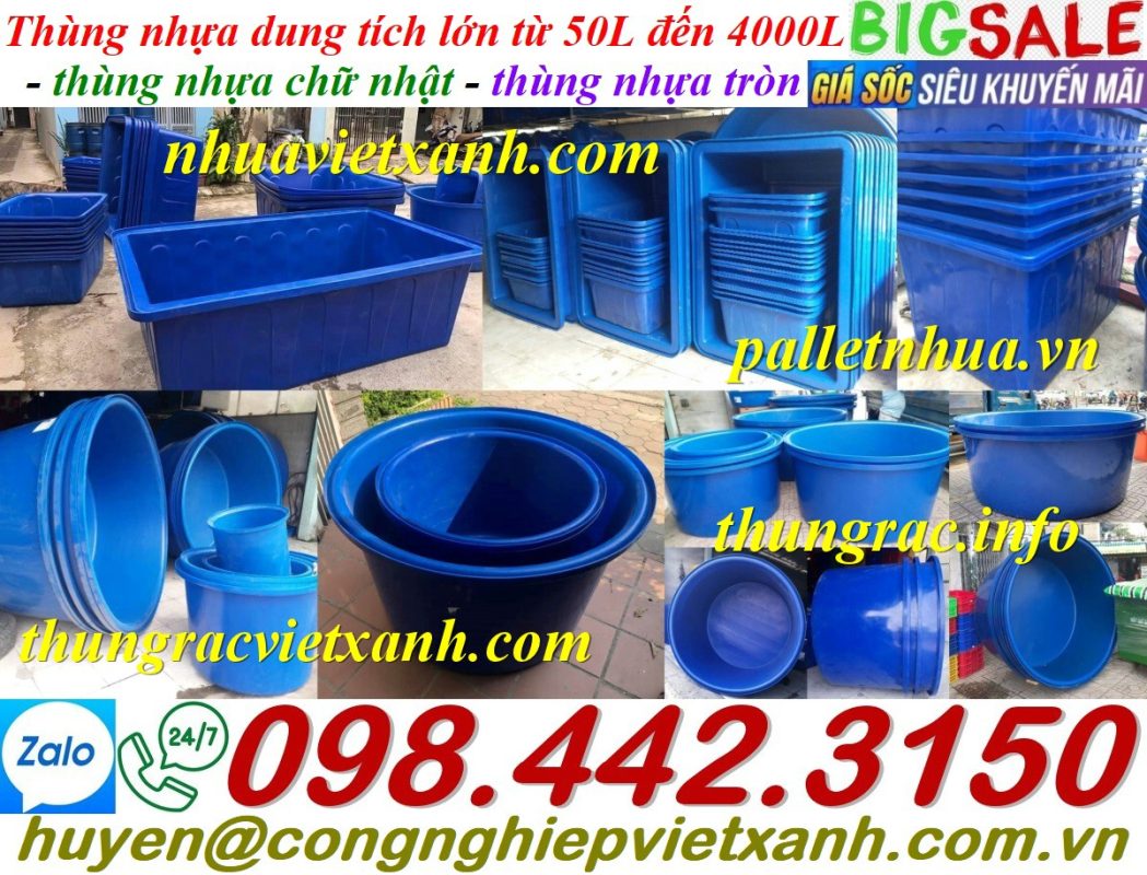 Thùng rác Việt Xanh – thùng rác công nghiệp, thùng nhựa, khay nhựa, nhựa công nghiệp