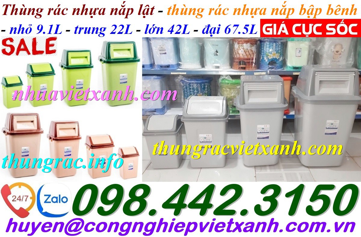 Thùng rác Việt Xanh – thùng rác công nghiệp, thùng nhựa, khay nhựa, nhựa công nghiệp