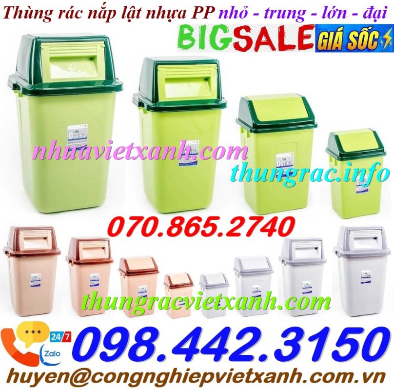 Thùng rác Việt Xanh – thùng rác công nghiệp, thùng nhựa, khay nhựa, nhựa công nghiệp