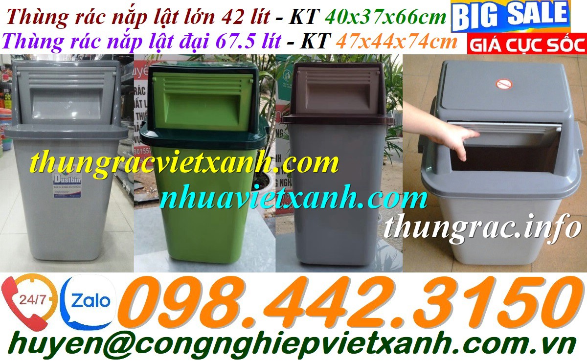 Thùng rác Việt Xanh – thùng rác công nghiệp, thùng nhựa, khay nhựa, nhựa công nghiệp