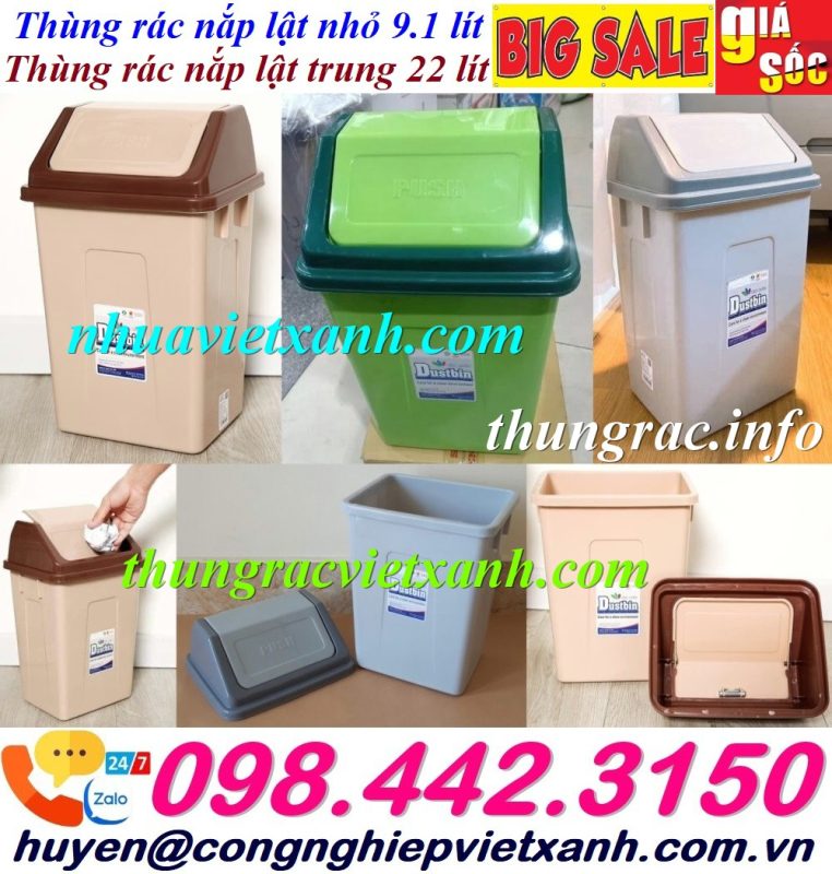 Thùng rác Việt Xanh – thùng rác công nghiệp, thùng nhựa, khay nhựa, nhựa công nghiệp