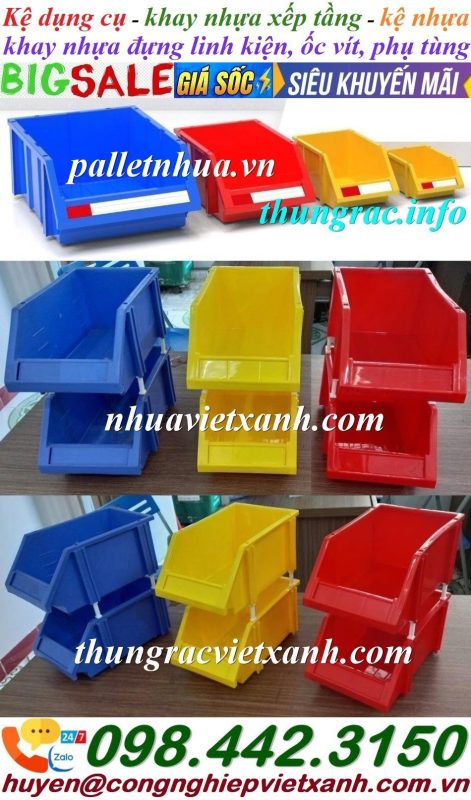 Thùng rác Việt Xanh – thùng rác công nghiệp, thùng nhựa, khay nhựa, nhựa công nghiệp