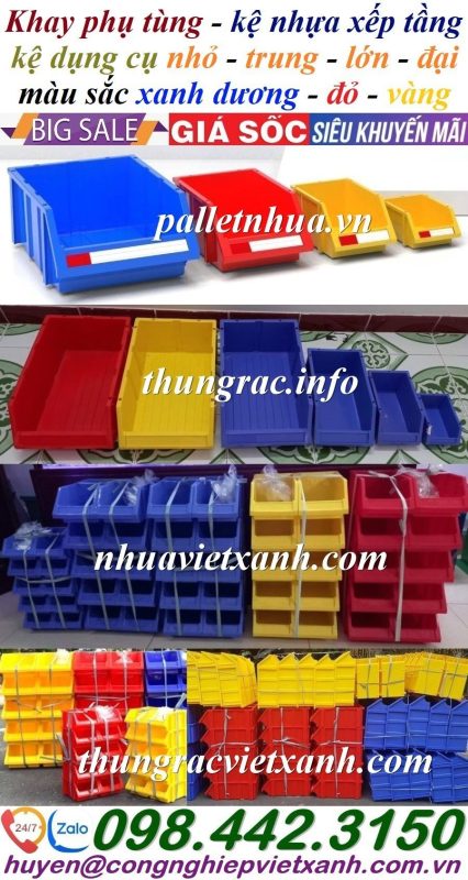 Thùng rác Việt Xanh – thùng rác công nghiệp, thùng nhựa, khay nhựa, nhựa công nghiệp