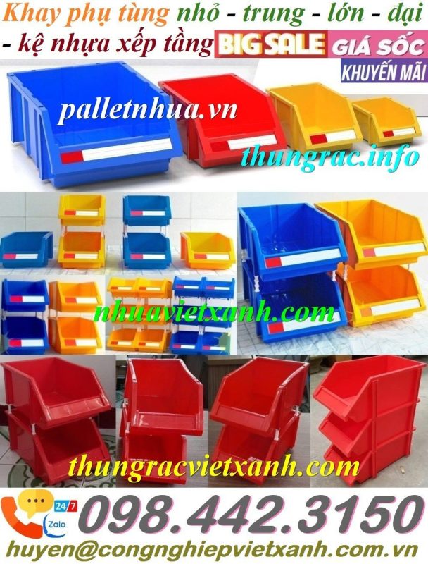 Thùng rác Việt Xanh – thùng rác công nghiệp, thùng nhựa, khay nhựa, nhựa công nghiệp