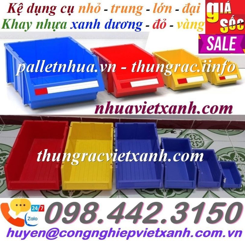 Thùng rác Việt Xanh – thùng rác công nghiệp, thùng nhựa, khay nhựa, nhựa công nghiệp