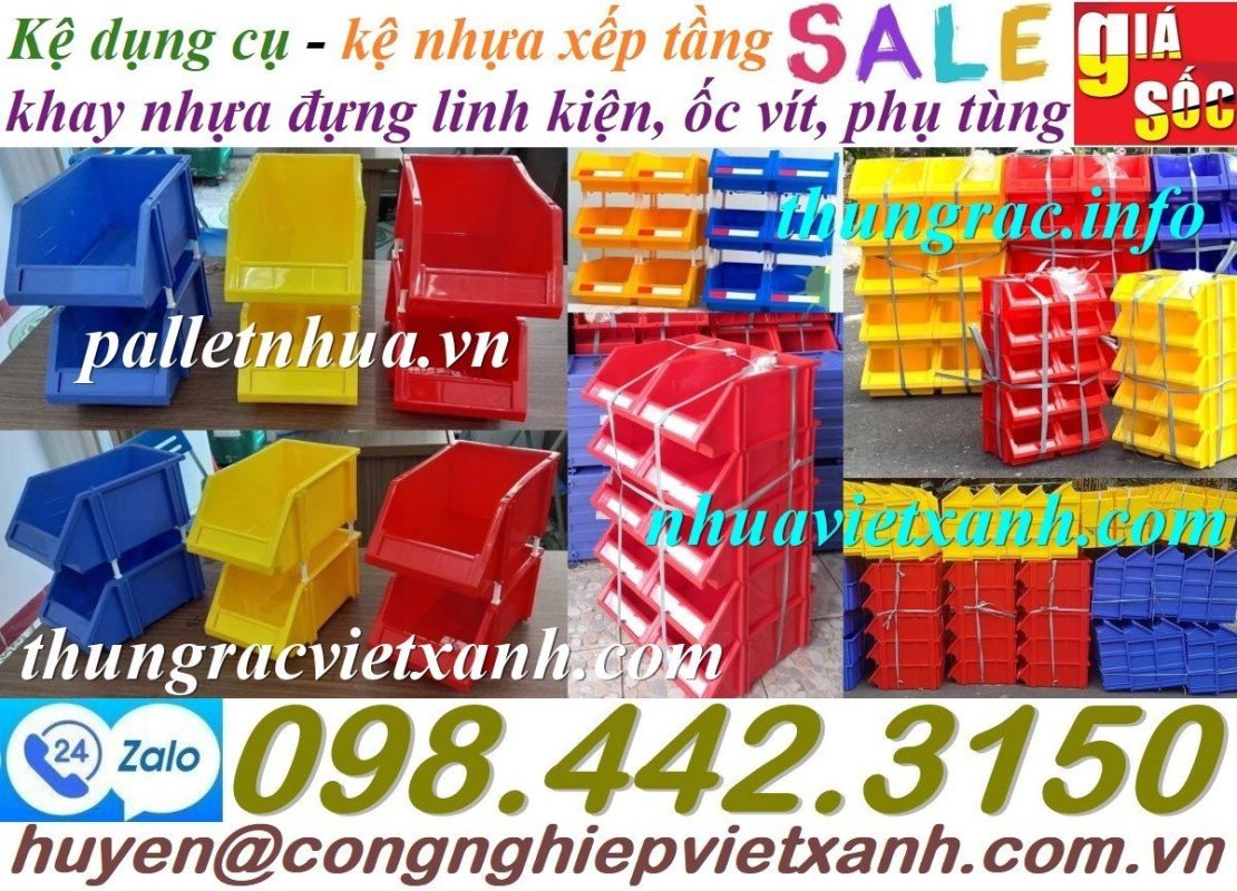Thùng rác Việt Xanh – thùng rác công nghiệp, thùng nhựa, khay nhựa, nhựa công nghiệp