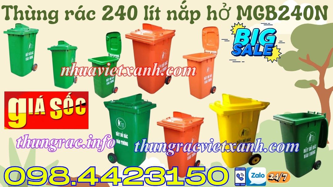 Thùng rác Việt Xanh – thùng rác công nghiệp, thùng nhựa, khay nhựa, nhựa công nghiệp