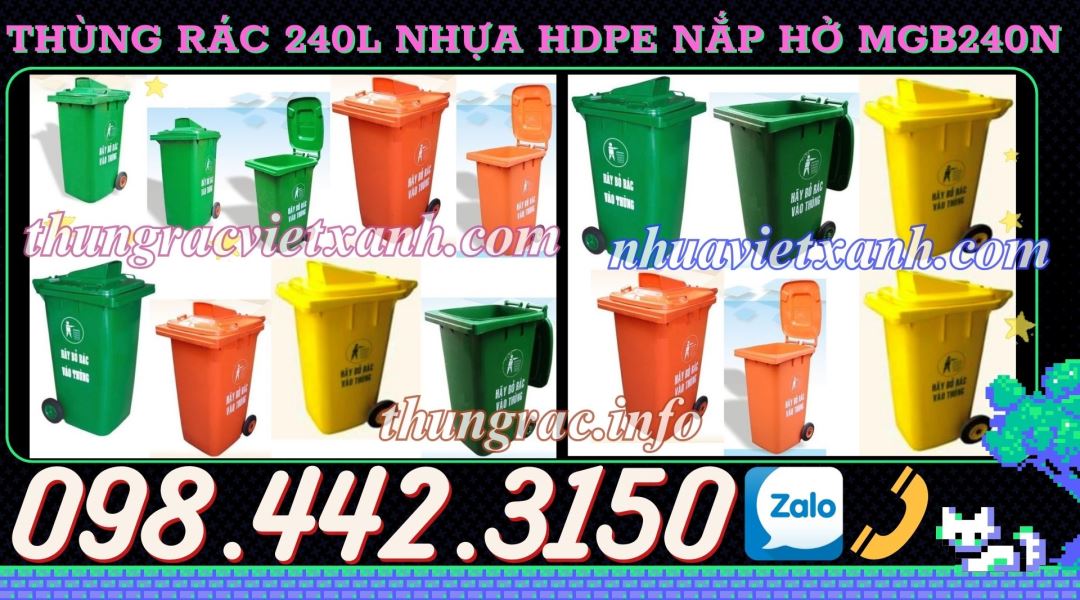 Thùng rác Việt Xanh – thùng rác công nghiệp, thùng nhựa, khay nhựa, nhựa công nghiệp