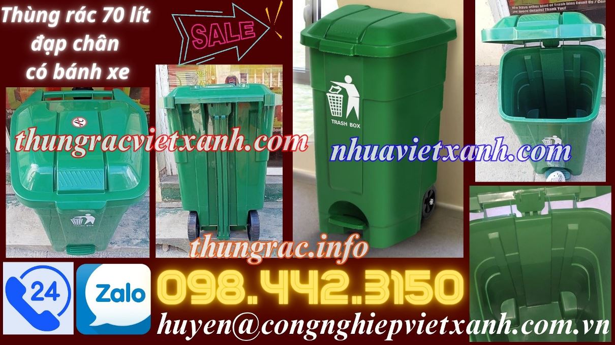 Thùng rác Việt Xanh – thùng rác công nghiệp, thùng nhựa, khay nhựa, nhựa công nghiệp