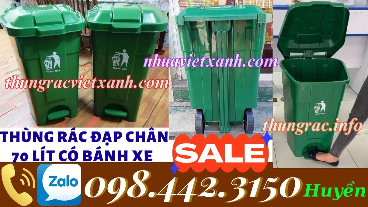 Thùng rác Việt Xanh – thùng rác công nghiệp, thùng nhựa, khay nhựa, nhựa công nghiệp