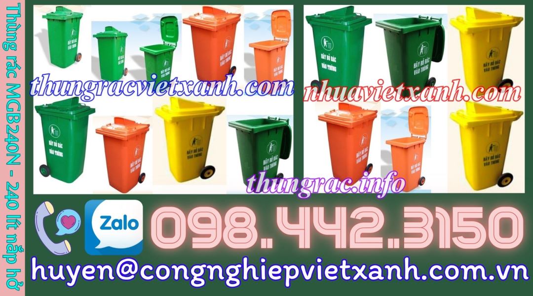 Thùng rác Việt Xanh – thùng rác công nghiệp, thùng nhựa, khay nhựa, nhựa công nghiệp