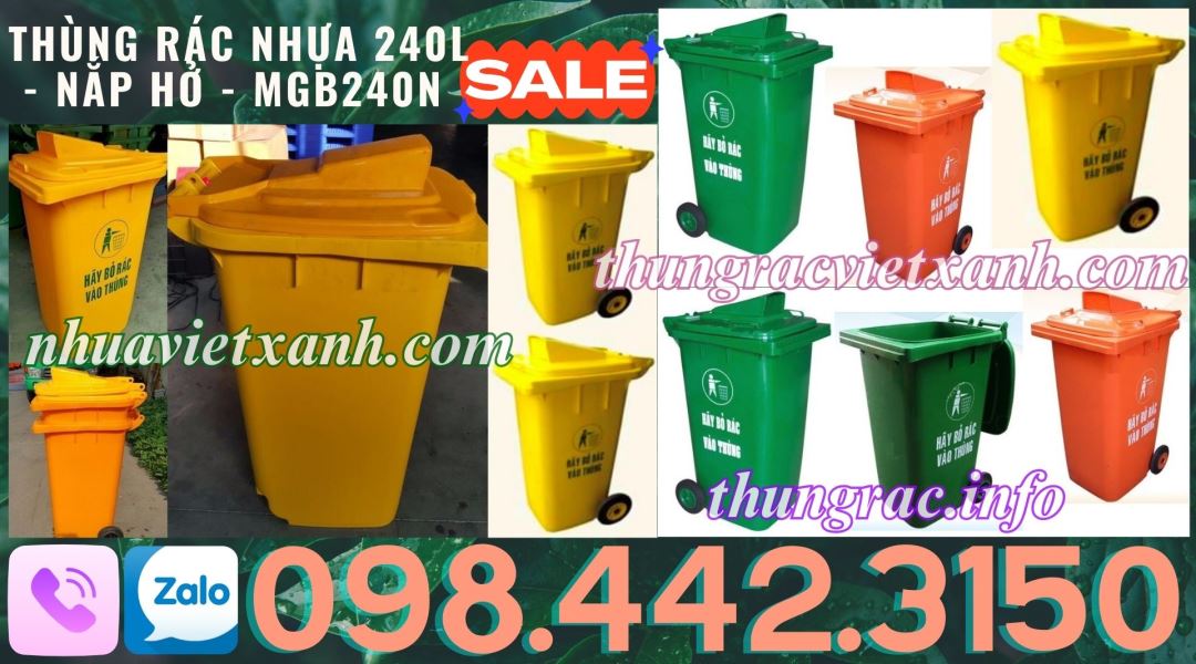 Thùng rác Việt Xanh – thùng rác công nghiệp, thùng nhựa, khay nhựa, nhựa công nghiệp