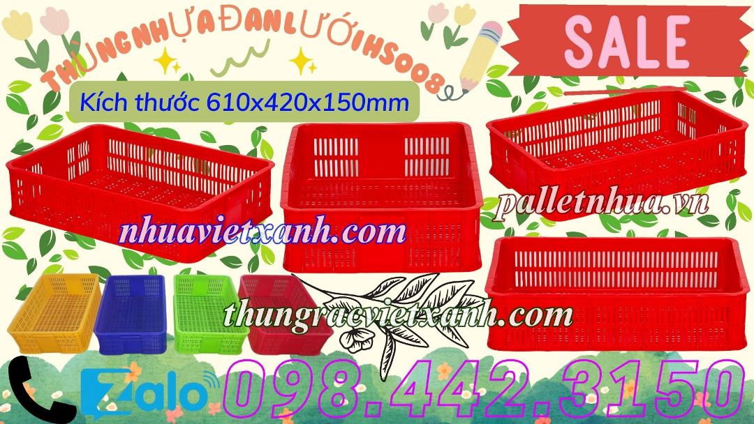 Thùng rác Việt Xanh – thùng rác công nghiệp, thùng nhựa, khay nhựa, nhựa công nghiệp
