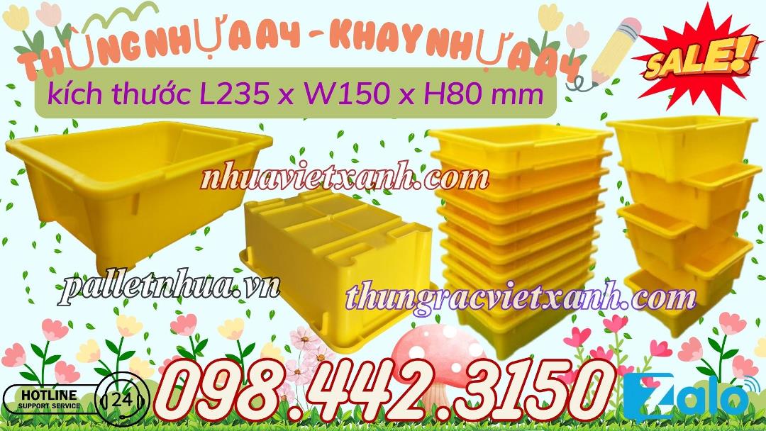 Thùng rác Việt Xanh – thùng rác công nghiệp, thùng nhựa, khay nhựa, nhựa công nghiệp