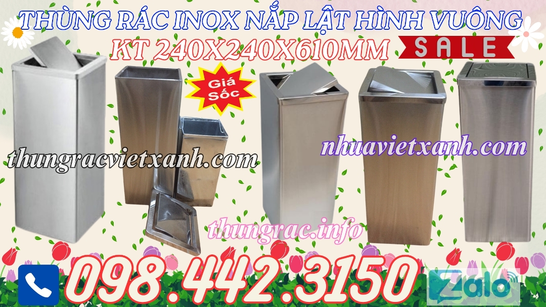 Thùng rác Việt Xanh – thùng rác công nghiệp, thùng nhựa, khay nhựa, nhựa công nghiệp