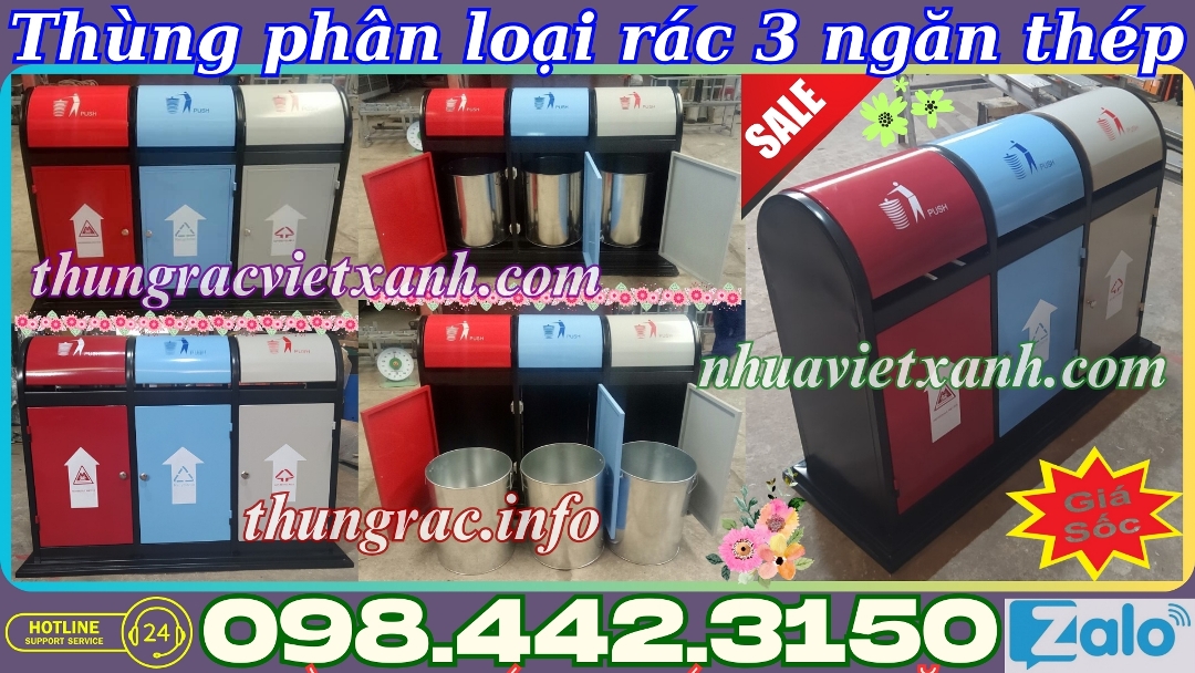 Thùng rác Việt Xanh – thùng rác công nghiệp, thùng nhựa, khay nhựa, nhựa công nghiệp