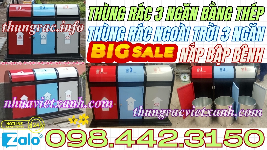 Thùng rác Việt Xanh – thùng rác công nghiệp, thùng nhựa, khay nhựa, nhựa công nghiệp