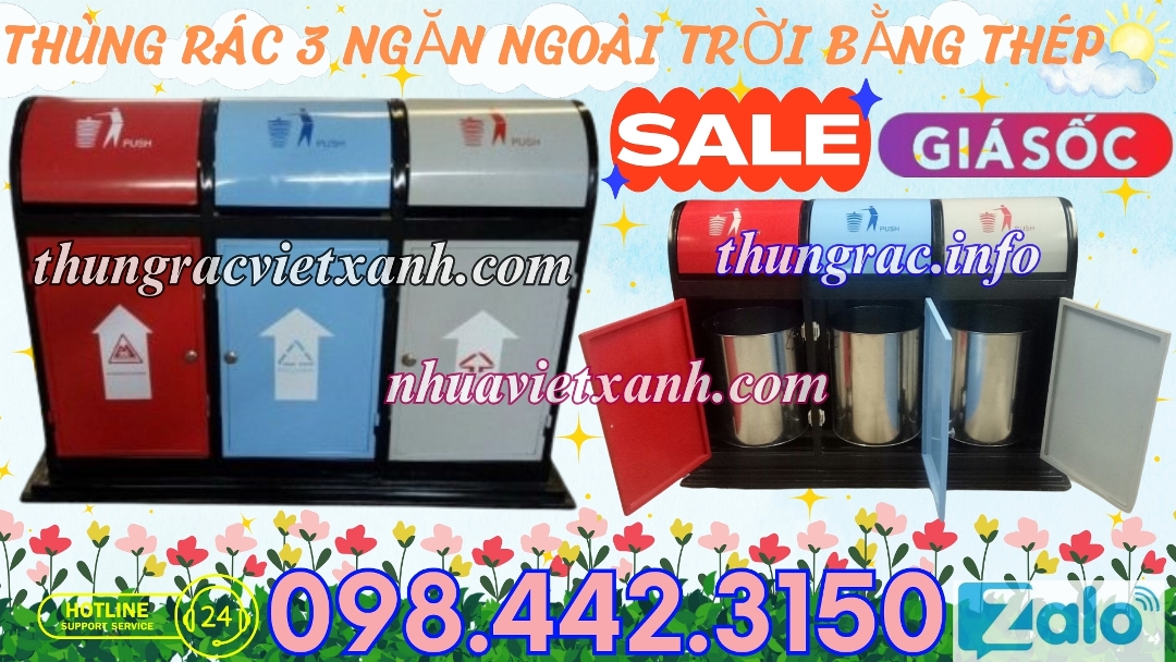 Thùng rác Việt Xanh – thùng rác công nghiệp, thùng nhựa, khay nhựa, nhựa công nghiệp