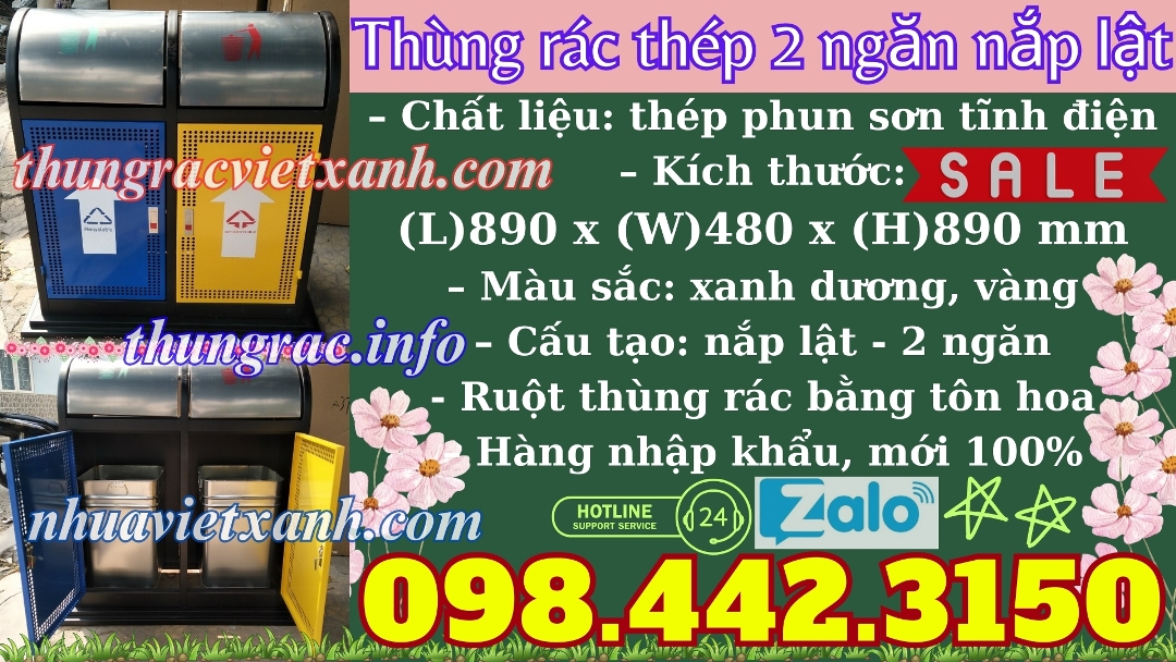 Thùng rác Việt Xanh – thùng rác công nghiệp, thùng nhựa, khay nhựa, nhựa công nghiệp