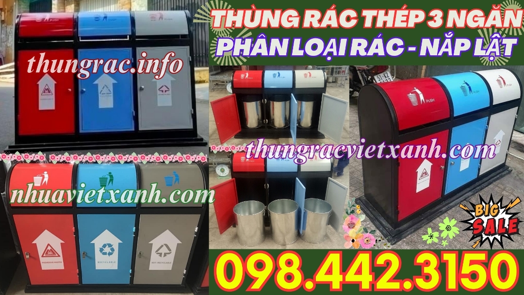Thùng rác Việt Xanh – thùng rác công nghiệp, thùng nhựa, khay nhựa, nhựa công nghiệp