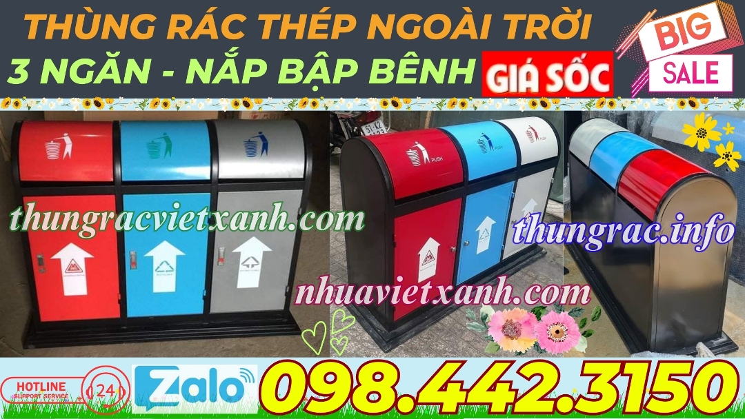 Thùng rác Việt Xanh – thùng rác công nghiệp, thùng nhựa, khay nhựa, nhựa công nghiệp