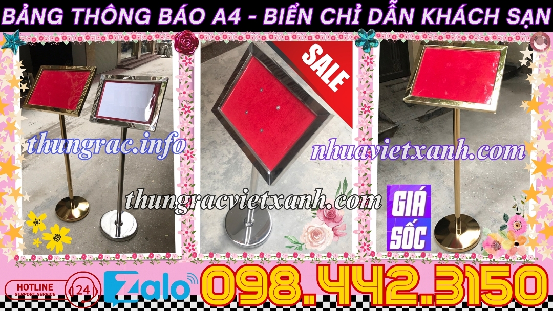 Bảng thông báo A4
