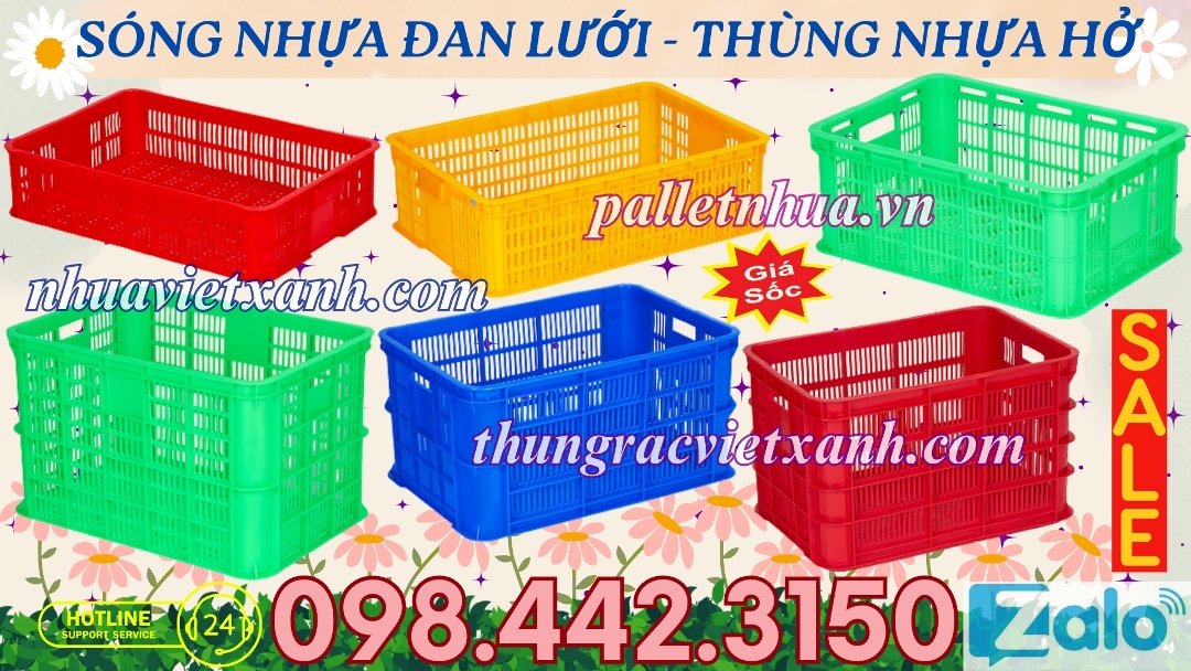 Sóng nhựa hở chất lượng
