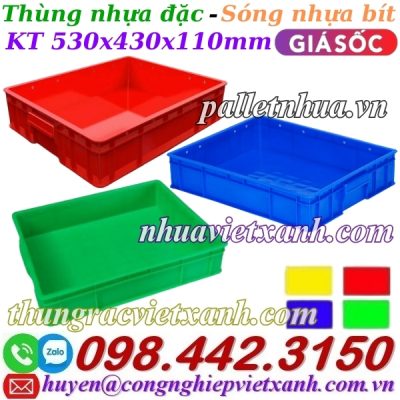 Sóng nhựa bít HS006