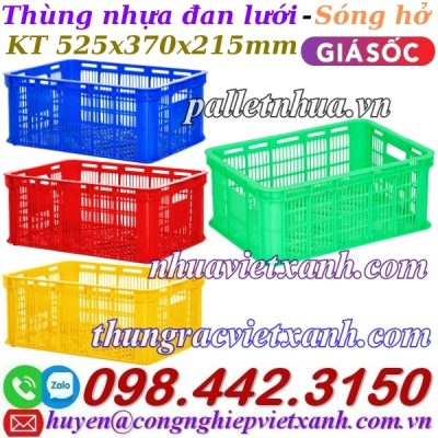 Sóng nhựa hở HS018