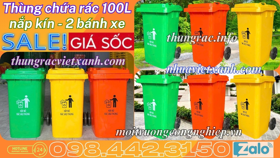 Thùng rác Việt Xanh – thùng rác công nghiệp, thùng nhựa, khay nhựa, nhựa công nghiệp