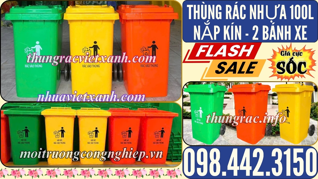 Thùng rác Việt Xanh – thùng rác công nghiệp, thùng nhựa, khay nhựa, nhựa công nghiệp