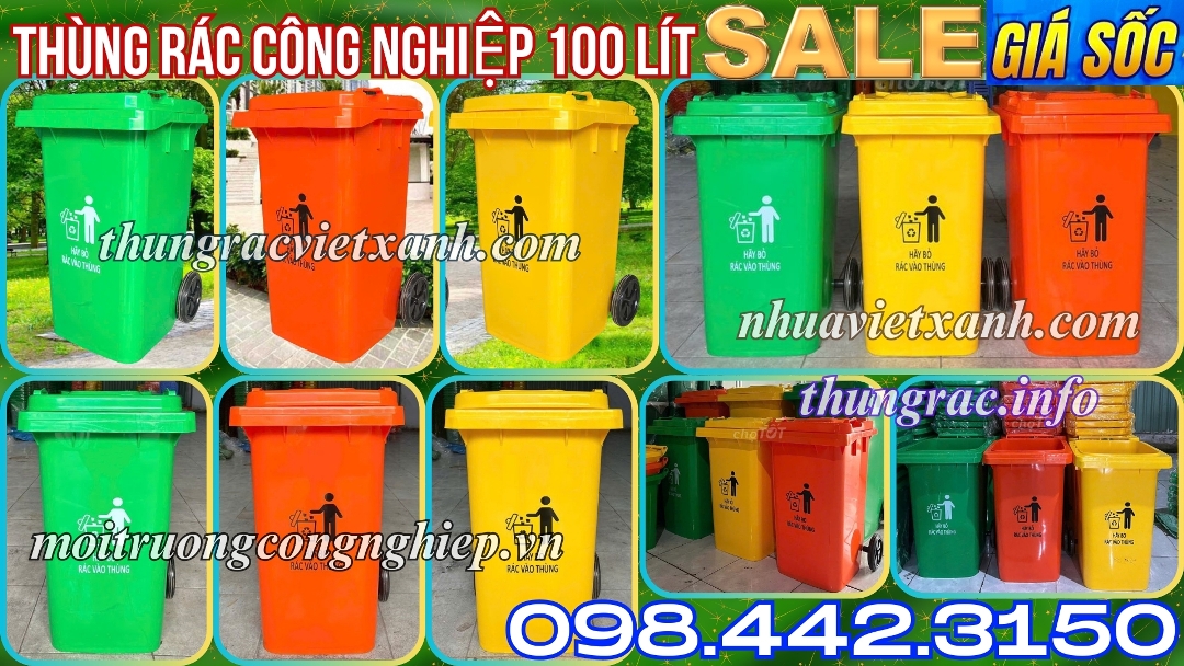 Thùng rác Việt Xanh – thùng rác công nghiệp, thùng nhựa, khay nhựa, nhựa công nghiệp
