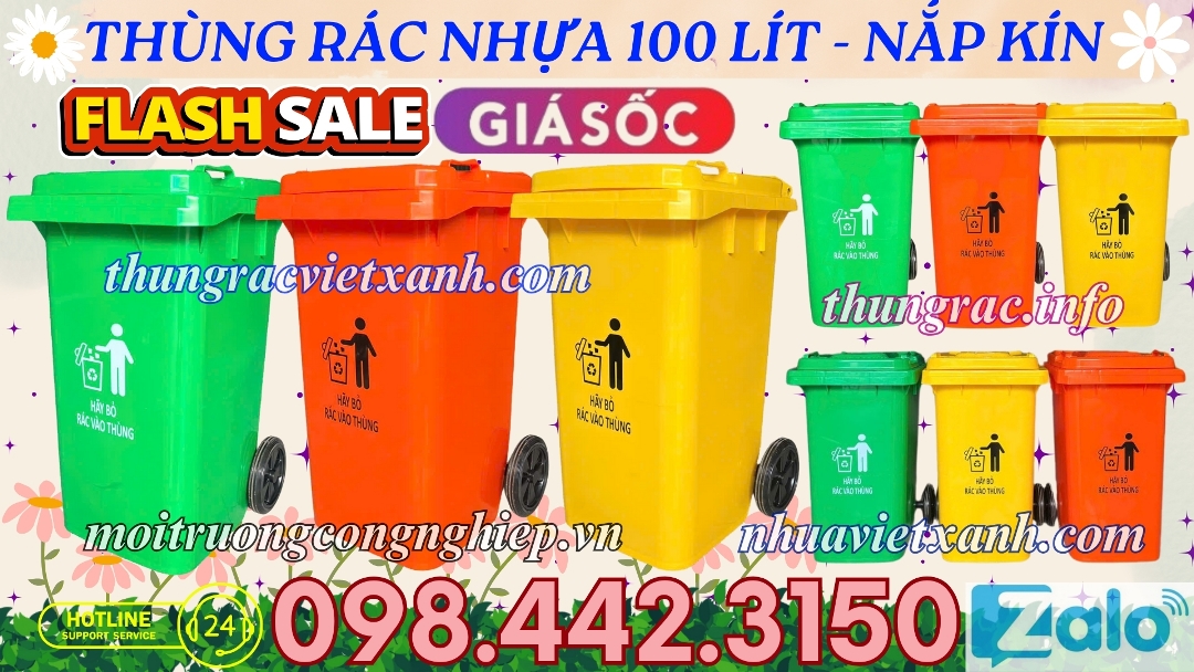Thùng rác Việt Xanh – thùng rác công nghiệp, thùng nhựa, khay nhựa, nhựa công nghiệp