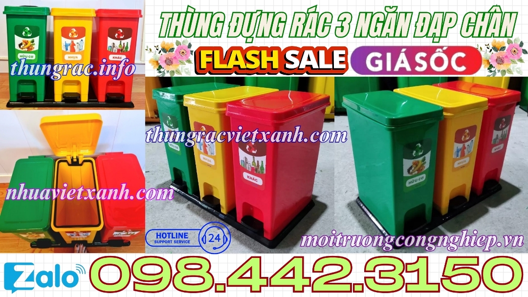 Thùng rác Việt Xanh – thùng rác công nghiệp, thùng nhựa, khay nhựa, nhựa công nghiệp