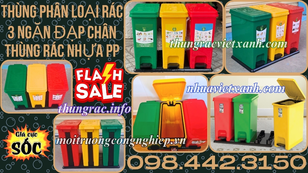 Thùng rác Việt Xanh – thùng rác công nghiệp, thùng nhựa, khay nhựa, nhựa công nghiệp