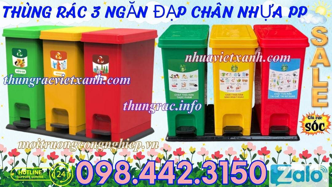 Thùng rác Việt Xanh – thùng rác công nghiệp, thùng nhựa, khay nhựa, nhựa công nghiệp