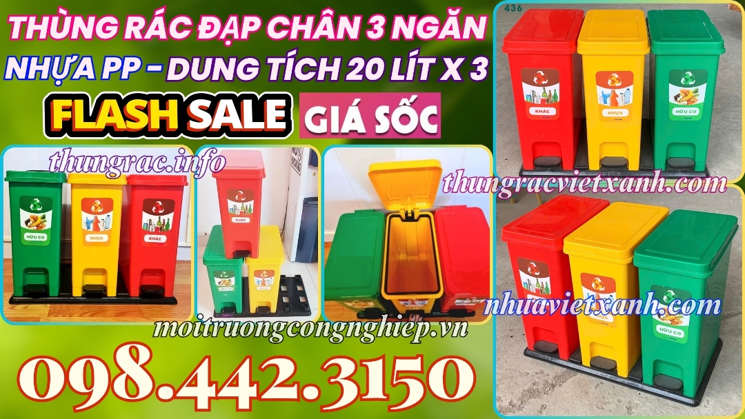 Thùng rác Việt Xanh – thùng rác công nghiệp, thùng nhựa, khay nhựa, nhựa công nghiệp