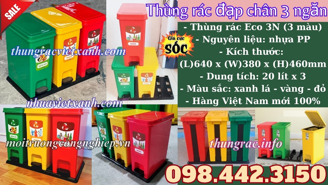 Thùng rác Việt Xanh – thùng rác công nghiệp, thùng nhựa, khay nhựa, nhựa công nghiệp