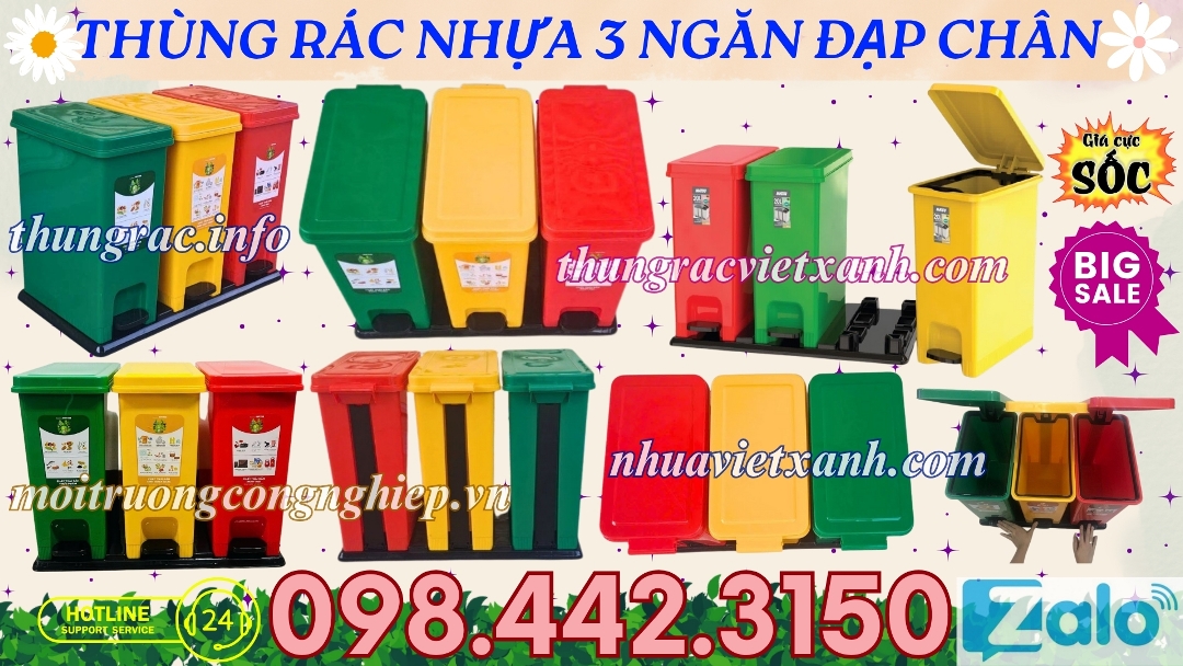 Thùng rác Việt Xanh – thùng rác công nghiệp, thùng nhựa, khay nhựa, nhựa công nghiệp