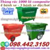 Thùng rác 1000 lít composite